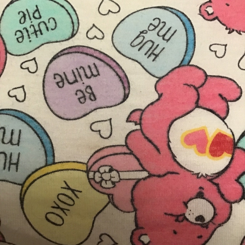 Care Bear T-shirt with hearts size M (7-9)