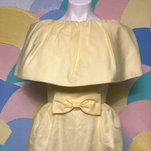 Lorrie Deb San Francisco Yellow prom dress size 11