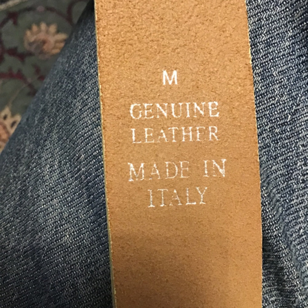 Genuine leather Express woman belt, size M