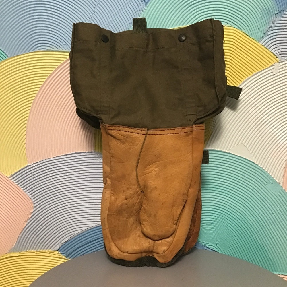 US GI Arctic Military Mittens Air Force COLD WEATHER Flyers Gloves LARGE