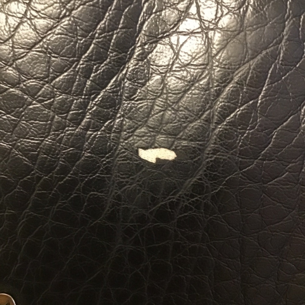 Juicy Couture black leather hand bag