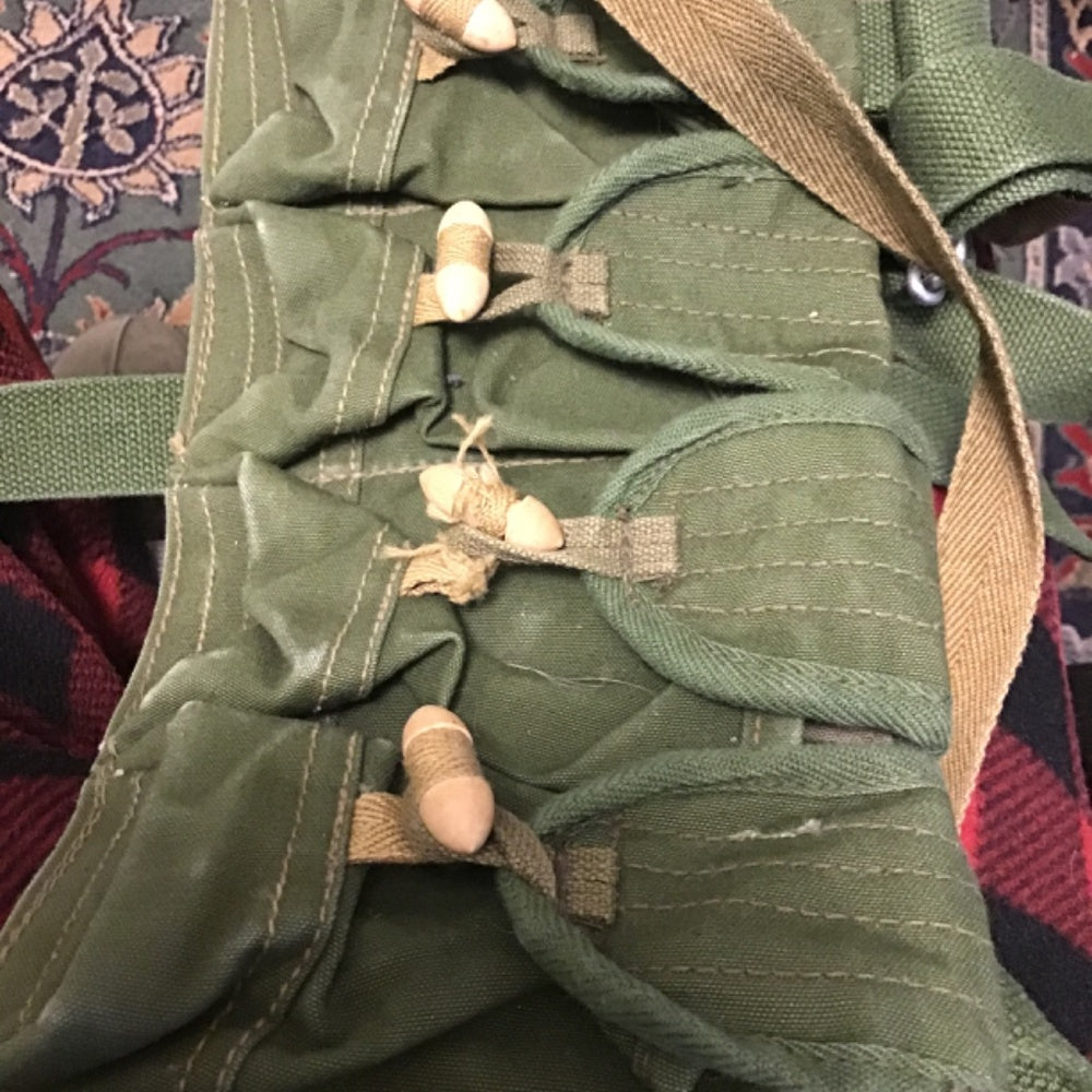 Original Vintage Military Shotgun Ammo Shells Belt Cartridge Carrier Bullet