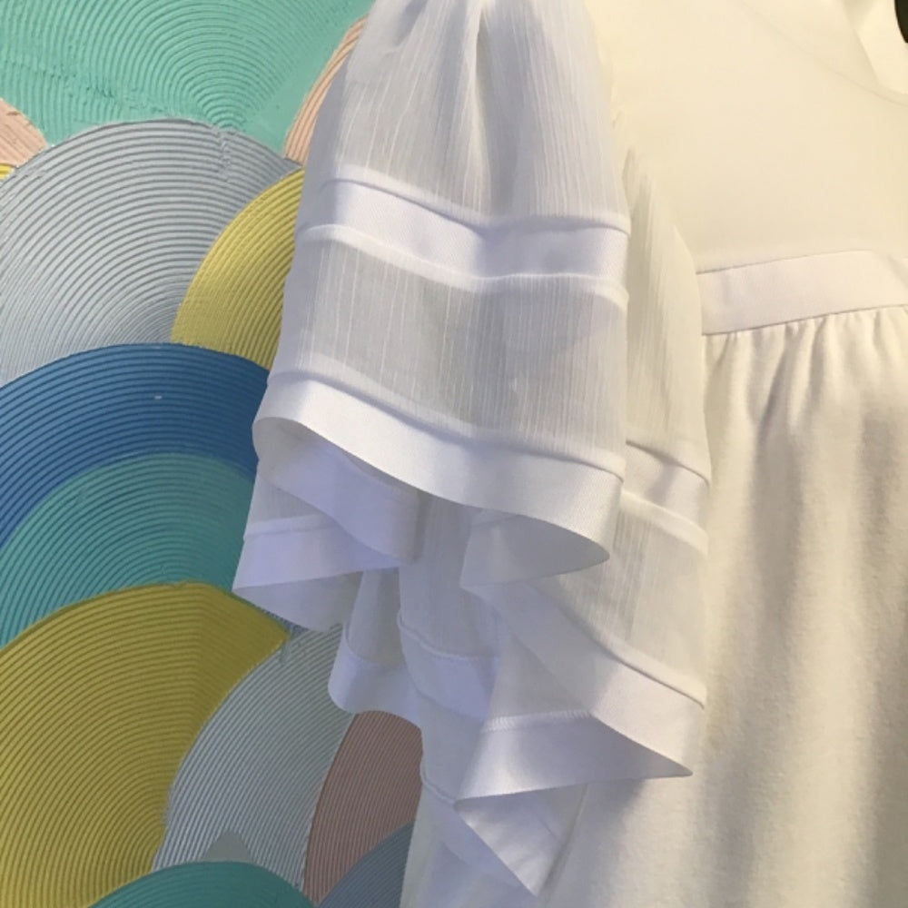 Express white Blouse size M 100% cotton