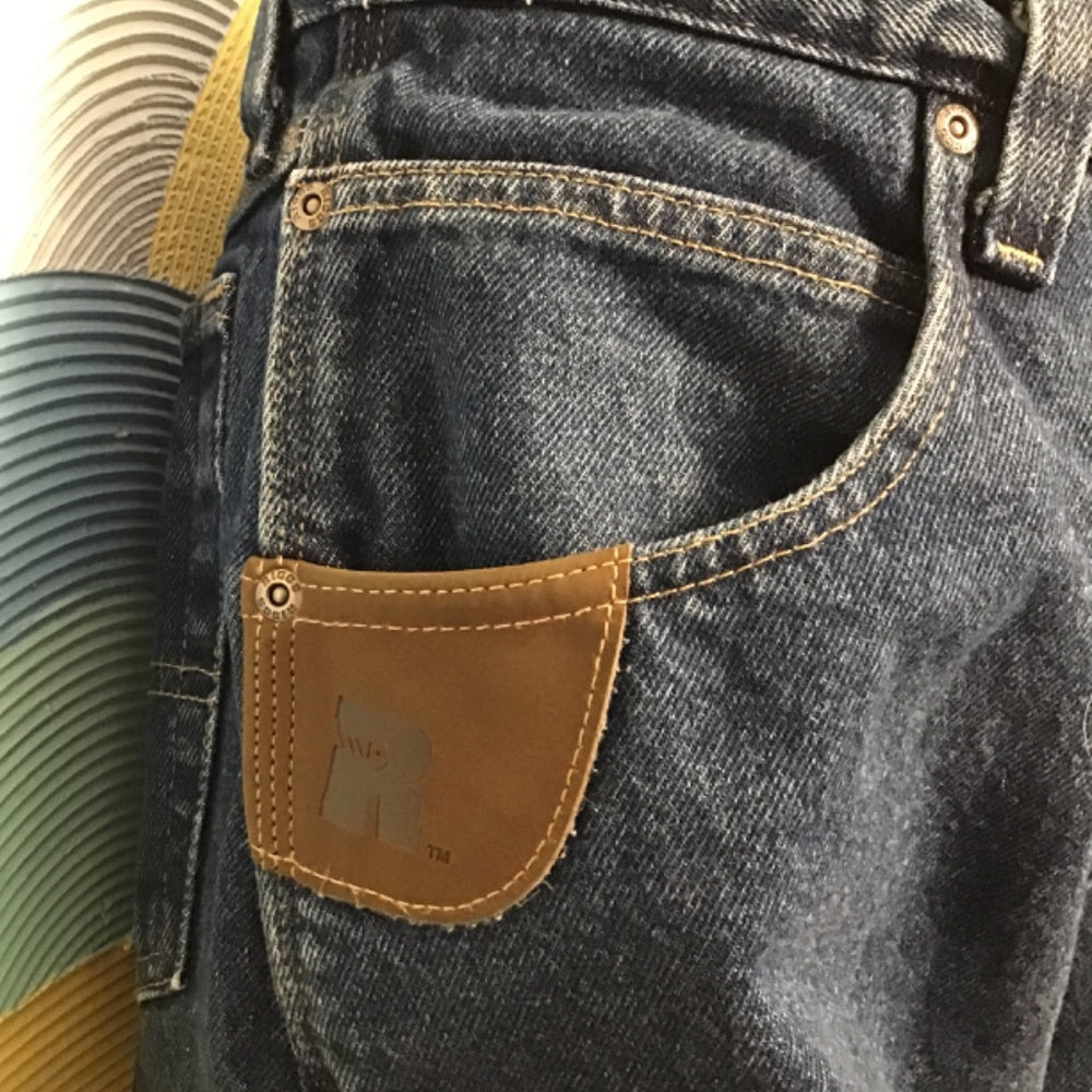RIGGS workwear by wrangler insulated denim pants size 34