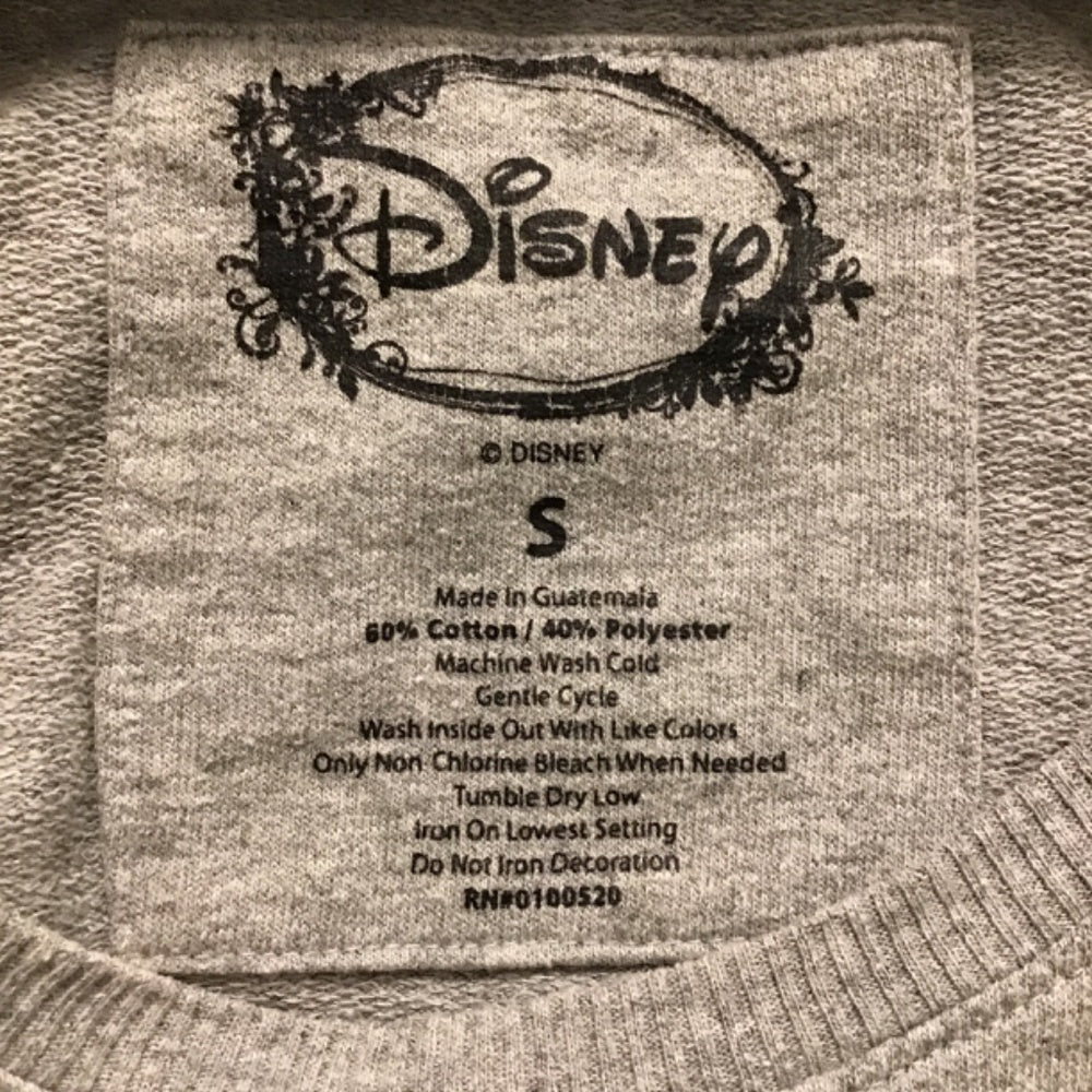 Original Disney sweater Size S color gray