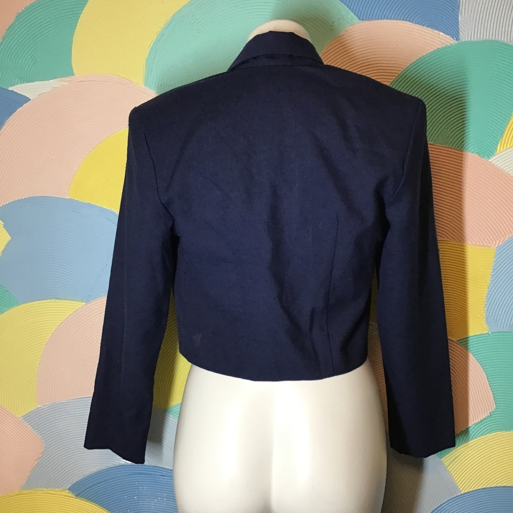 Vintage Anna D blue Blazer size 5/6