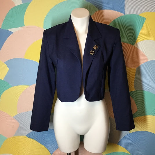 Vintage Anna D blue Blazer size 5/6