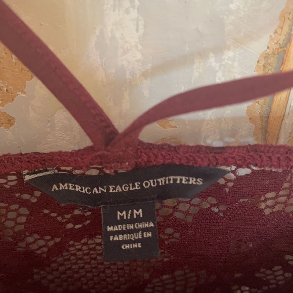 Bundle 2 tank tops pink and maroon crop tops