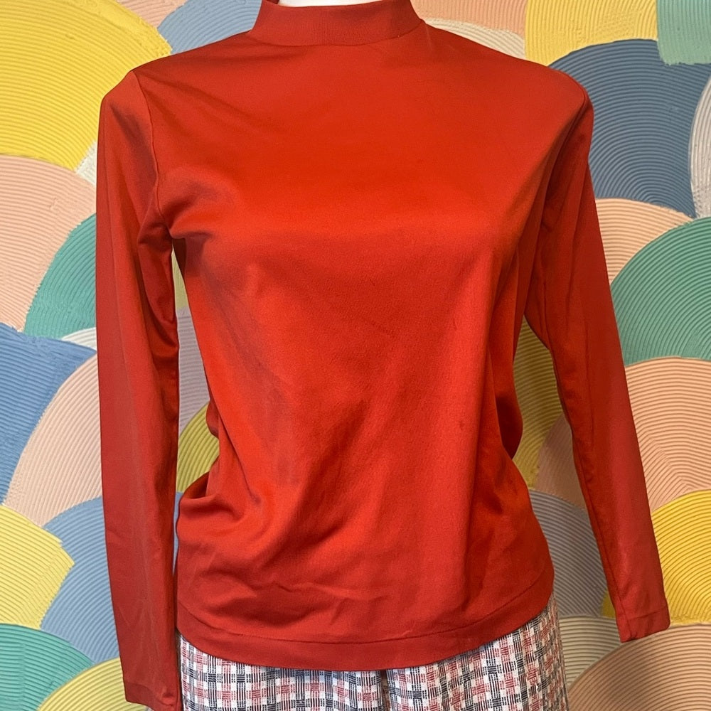 Vintage handmade 70s one of Kind pants skirt blazer and red turtle neck