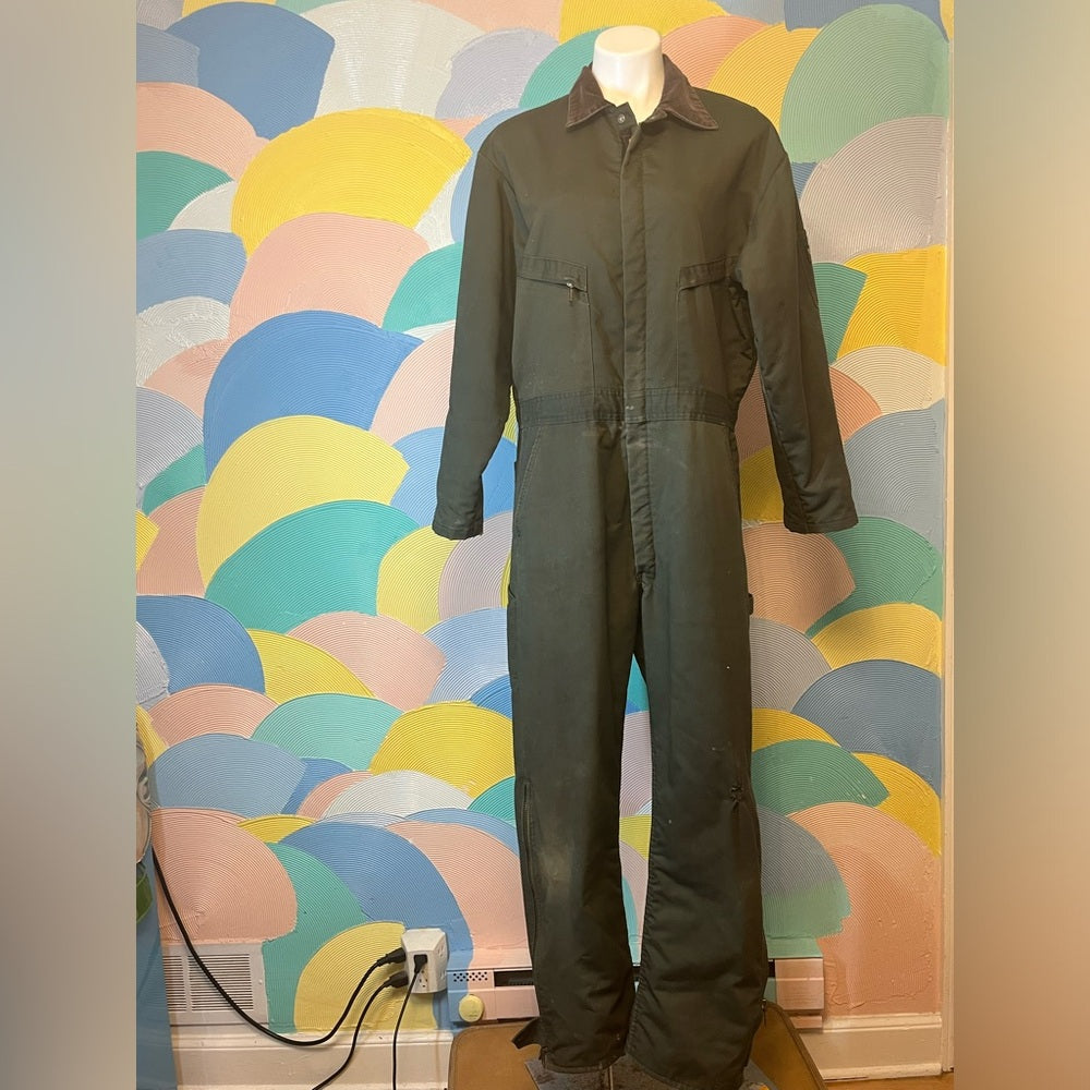 Oshkosh B’Gosh green and red thermal jumper hunting unisex