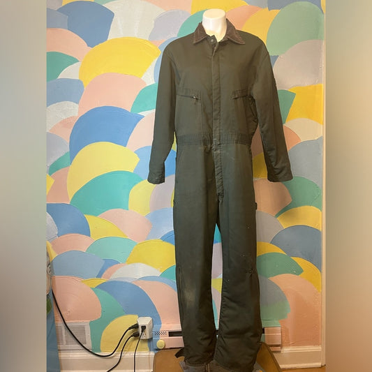 Oshkosh B’Gosh green and red thermal jumper hunting unisex